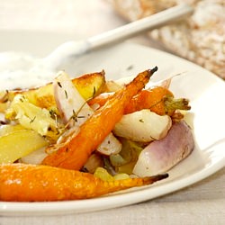 Roasted Spring Vegetables