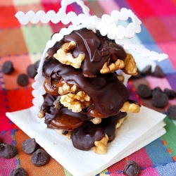 Chocolate, Caramel Walnut Turtles