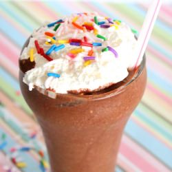 Chocolate Cake Batter Milkshake