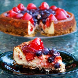 My Ricotta Cheesecake