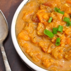 Sweet Potato & Peanut Soup