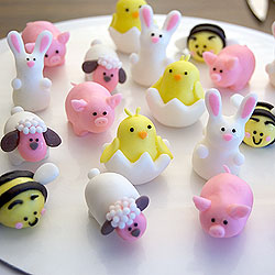 Making Easter Cupcake Figures