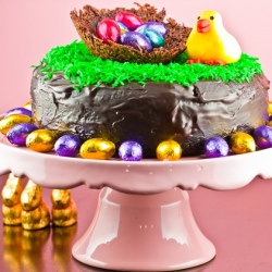 Chocolate Easter cake