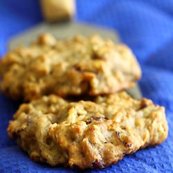 Vegan Cranberry Banana Cookies