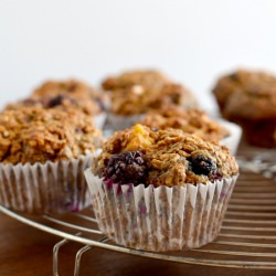 Oatmeal Berry Muffins