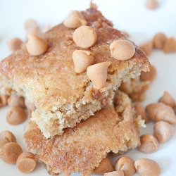 Butter Rum Blondies