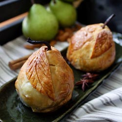 Baked Pear Dumplings