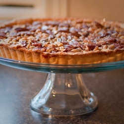 Pecan, Walnut & Pine Nut Maple Tart