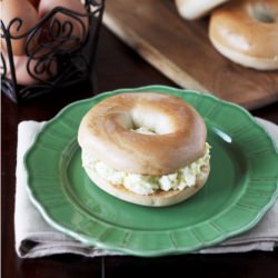 Egg Salad Bagel-wiches