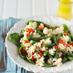 Asparagus & Pepper Couscous Salad