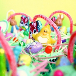 Easter Basket Cupcakes