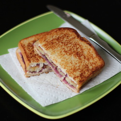 Ube & Saba Banana Sandwich