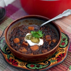 Black Bean & Sweet Potato Chili