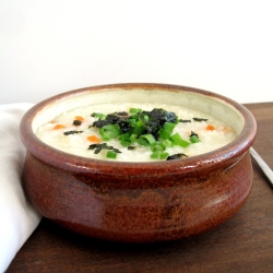 Saewoojuk (Korean Rice Porridge)