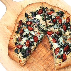 White Bean Pesto Pizza