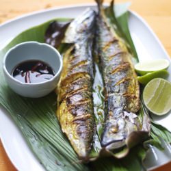 Grilled Fish in Banana Leaf