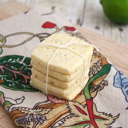 Cornmeal Shortbread Cookies