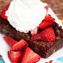 Chocolate Strawberry Shortcake