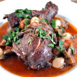 Coq au Vin (recipe in Czech)