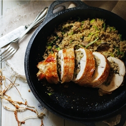 Couscous Stuffed Chicken Breast