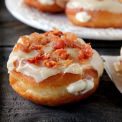 Maple Bacon Donuts