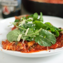 Deep Dish Whole Wheat Pizza