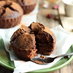 Spiced Chocolate Date Cakes