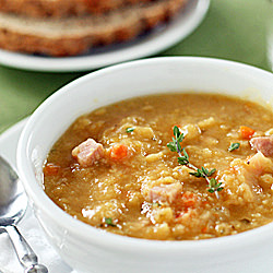 Yellow Split Pea and Ham Soup