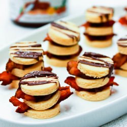 Bacon and Nutella Napoleons