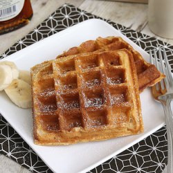 Peanut Butter Waffles