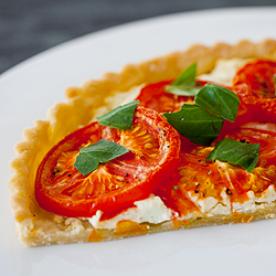 Tomato & Goat Cheese Tart