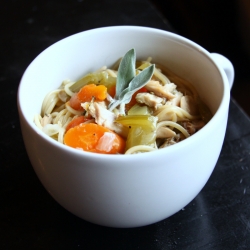 Chicken Noodle “Soup”