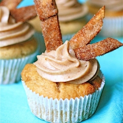 Churro Cupcakes