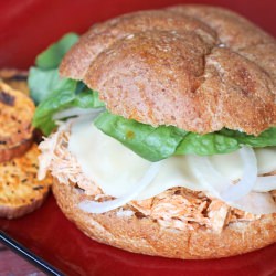 Buffalo Chicken Sandwich (Crockpot)