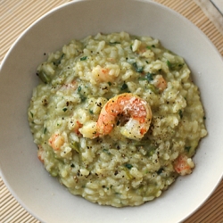 Asparagus and Shrimp Risotto