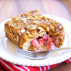 Strawberry Stuffed French Toast