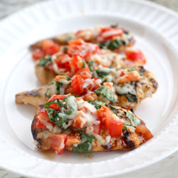 Grilled Chicken Bruschetta