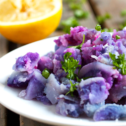 Chunky Purple Majesty Potatoes