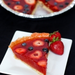 Strawberry Jello Pie