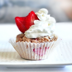 Single-Lady Strawberry Cupcake