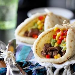 Carne Asada Soft Tacos