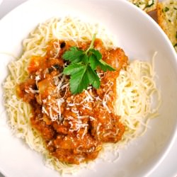 Spaghetti with Meat Sauce