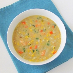 Shrimp, Leek and Fennel Chowder