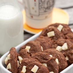 Double Choco Peanut Butter Cookies