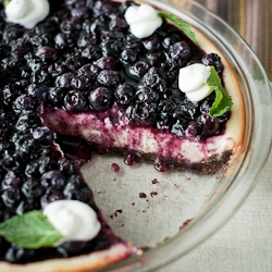 Blueberry Cream Cheese Pie