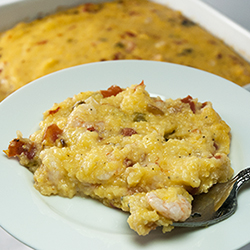 Shrimp ‘n Grits Casserole