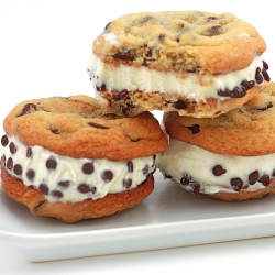 Chocolate Chip Ice Cream Sandwiches