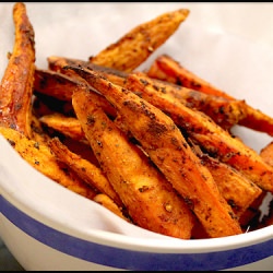 Sweet Potato Chili Fries