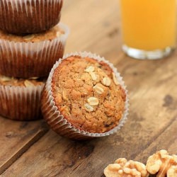 Oatmeal Walnuts Dates Muffin