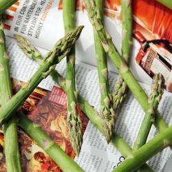 Shaved Asparagus Pizza